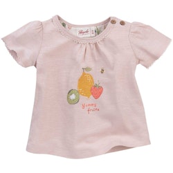 Leichtes T-Shirt Sommerwiese rosa