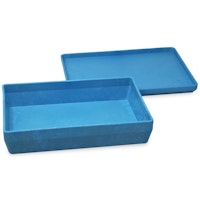 Spiel- & Aufbewahrungsbox mit Deckel  blau