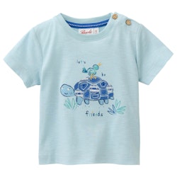 Leichtes T-Shirt Schildkröte hellblau
