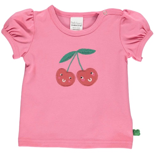 T-Shirt Puffärmel Herz