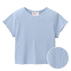 Edles Ajour T-Shirt weiß