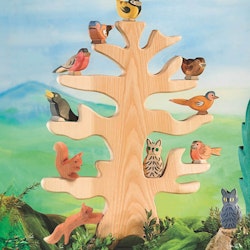 Vogelbaum mit Stütze für Ostheimer Vögel 32 cm hoch