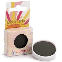Wasserfarbe Farbnapf Schwarz