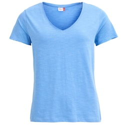 Lockeres Damen T-Shirt himmelblau