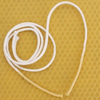 Kerzendochte DIY 2er Set Bienenwaben Kerzen, 39 cm