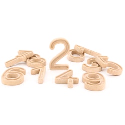 11 Ziffern aus RE-Wood® - Zahlen lernen ab 5 Jahren