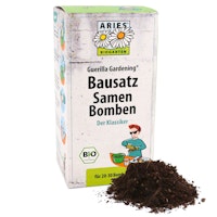 Bausatz Samenbomben klassisch für 20-30 Samenbomben