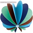 Vorschaubild Tonpapier bunt DIN A4 Block 20 Blatt recycelt