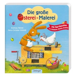 Die große Osterei Malerie zum Schieben und Drehen