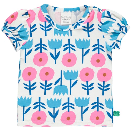 T-Shirt Puffärmel Herz