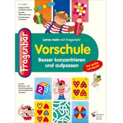 Konzentrationsübung ab 4 Jahre Mitmachbuch