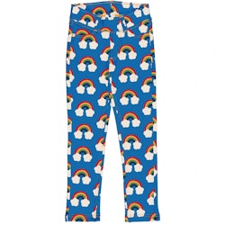 Sweat Treggings bequem Regenbogen in blau