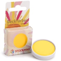 Wasserfarbe Farbnapf Zitronengelb