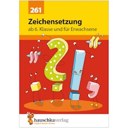 Deutsch Zeichensetzung Übungen ab 6. Klasse & Erwachsene