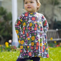 Kleid langarm Blumenwiese Enten