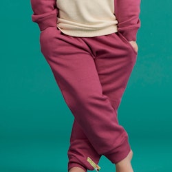 Sweat Jogginghose Bündchen uni braun