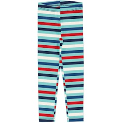 Jersey Leggings Ringel Blautöne