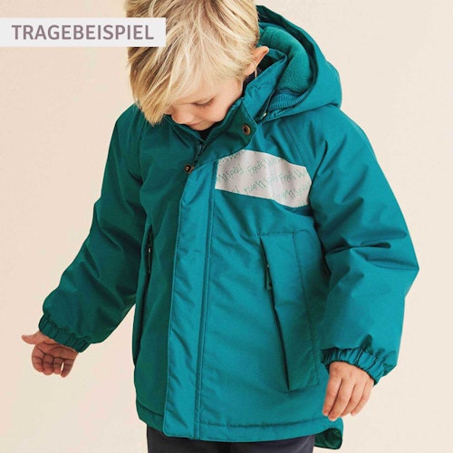 Warme Winterjacke gefüttert