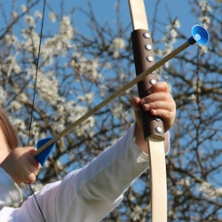 Holzbogen Junior 100 cm mit 3 Saugpfeilen ab 7-14+ Jahren