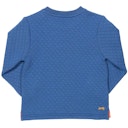 Vorschaubild Warmer Stepp Pullover mit Fuchs-Aufnäher