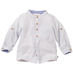 Elegantes Baby Hemd langarm blau