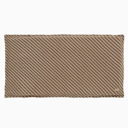 Bodenmatratze 60x120x4 cm braun gestreift