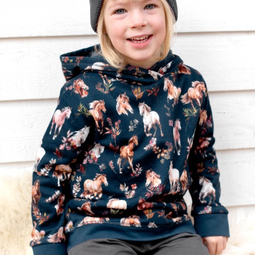 Kapuzenpullover Vogel-Design
