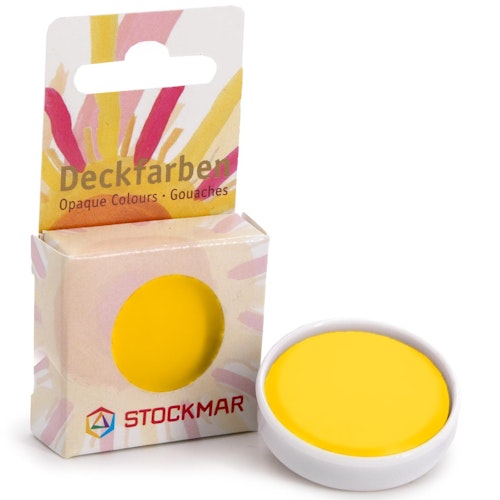 Wasserfarbe Farbnapf goldgelb