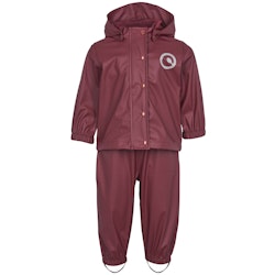 Regenbekleidung Set ungefüttert pflaume