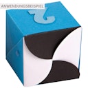 Vorschaubild Recycelter Fotokarton bunt 22x33 cm 10 Blatt