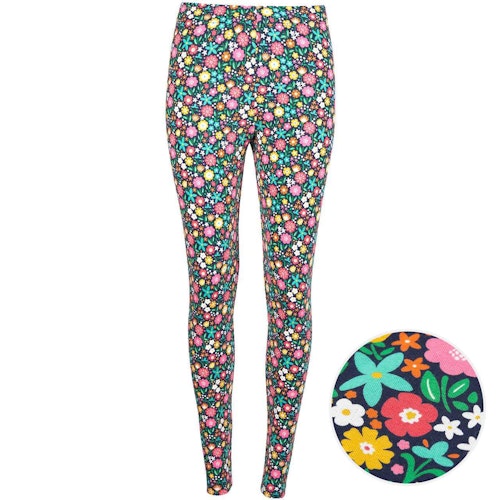 Damen Leggings Blumen