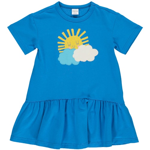 Luftiges Kurzarmkleid Sonne