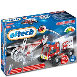 Metallbaukasten Feuerwehr Set ab 8 Jahren – 190 Teile