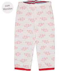 Weiche Wendehose Fische rot Ringel