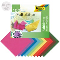 Faltblätter für Origami 10x10 cm 100 Blatt